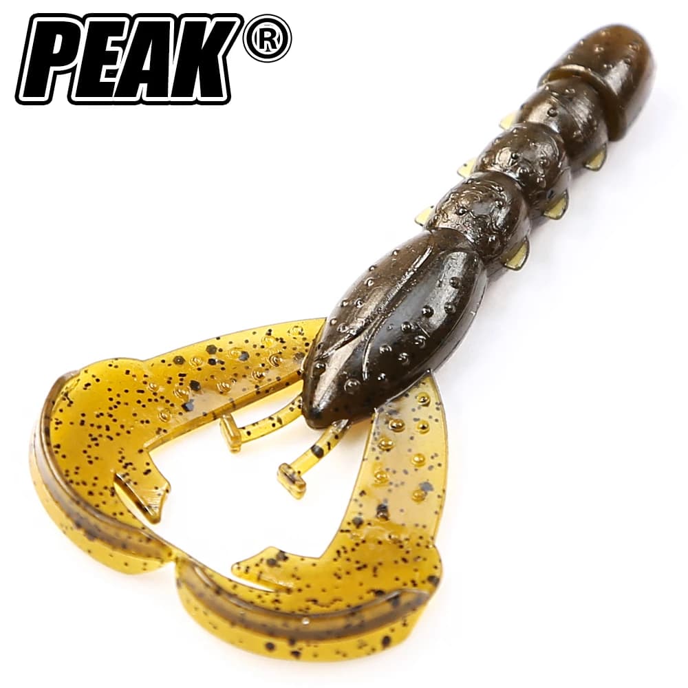 PEAK Floating Craws esche 40mm 60mm Soft Lure esche da pesca gamberetti aragosta esche da pesca in plastica morbida
