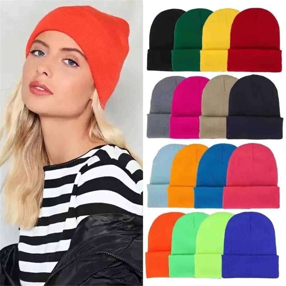 Lightweight Spandex Fashion Hat Cap Beanie for Running Cycling Sports Gym Skull Unisex Breathable Cap Hat Beanie for Men Women