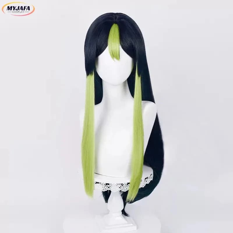 ABC123Female Cosplay Wig Sumeru Women Tighnari Wigs High Quality Heat Resistant Synthetic Hair Anime Game x;3,f'6,h.7;j