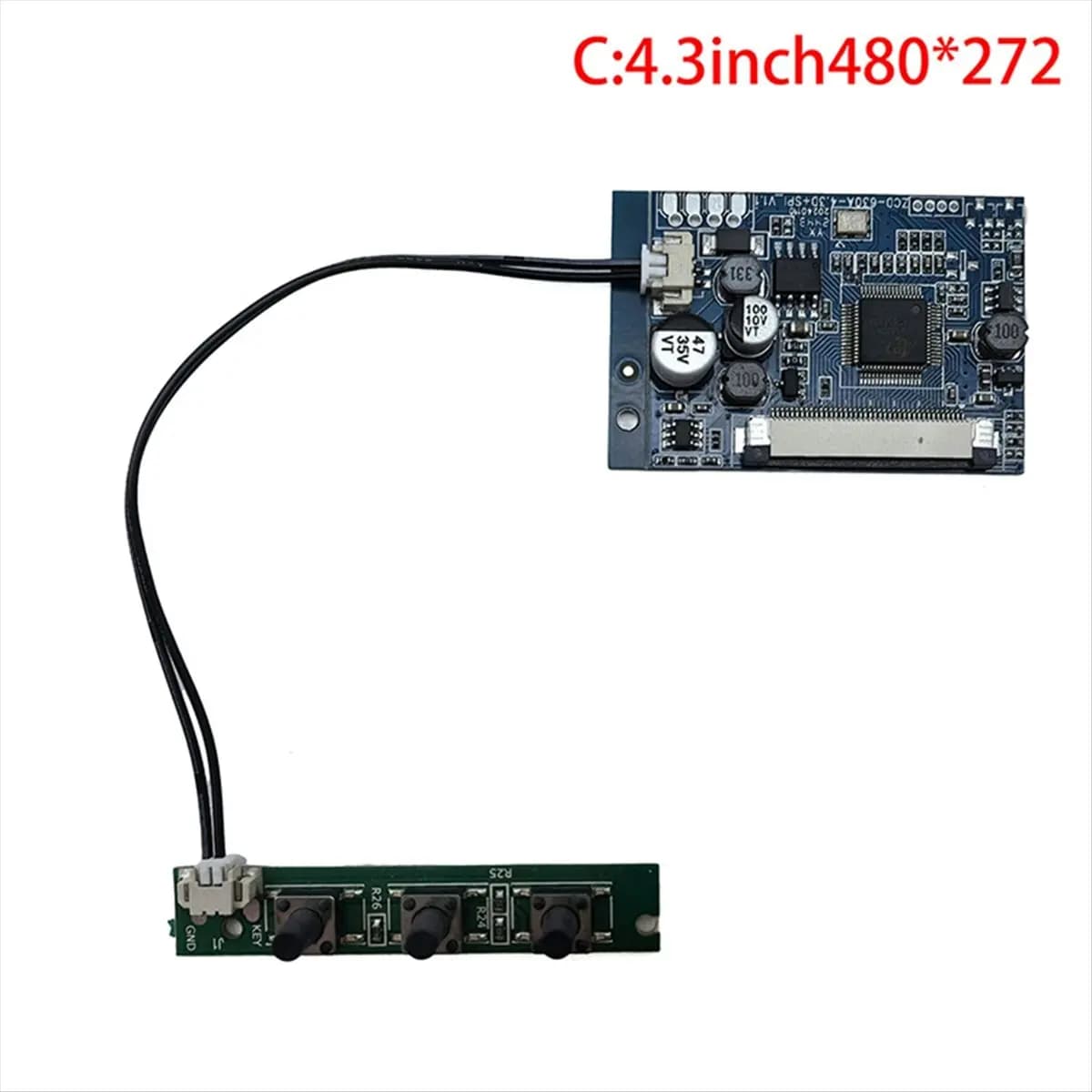 * Kit modulo scheda driver display LCD ESTR Monitor per cornice fotografica digitale AV per auto multifunzione da 4,3 pollici