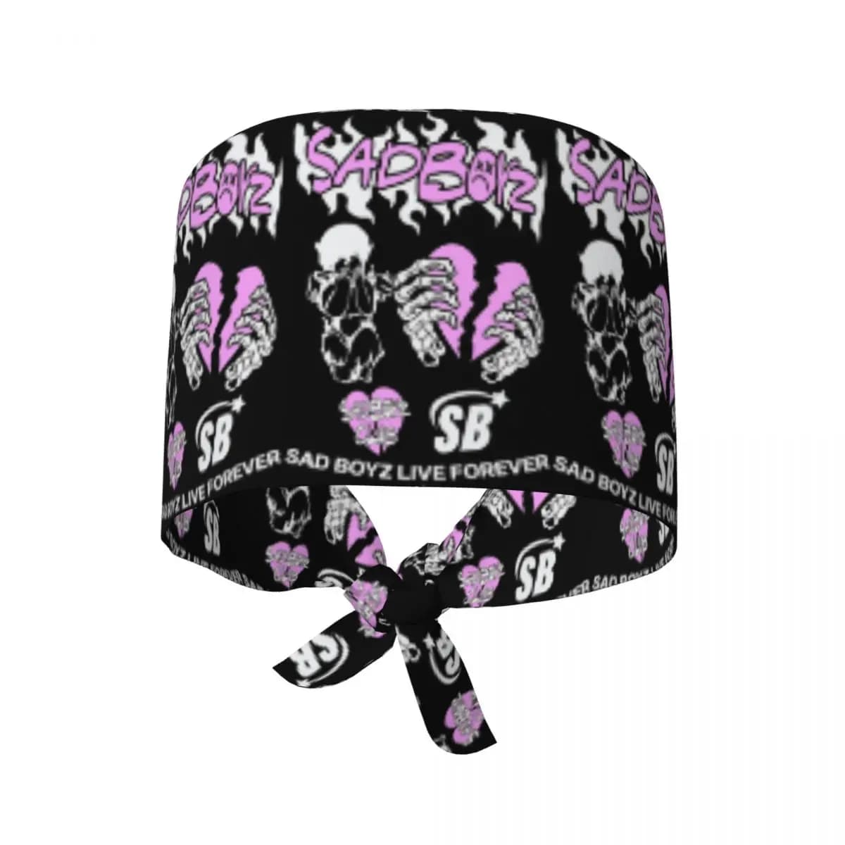 Cappello Chirurgico Junior H Merch Sad Boyz, Berretto da Lavoro per Medici, Cappello Regolabile per Infermieri e Dentisti, Unisex