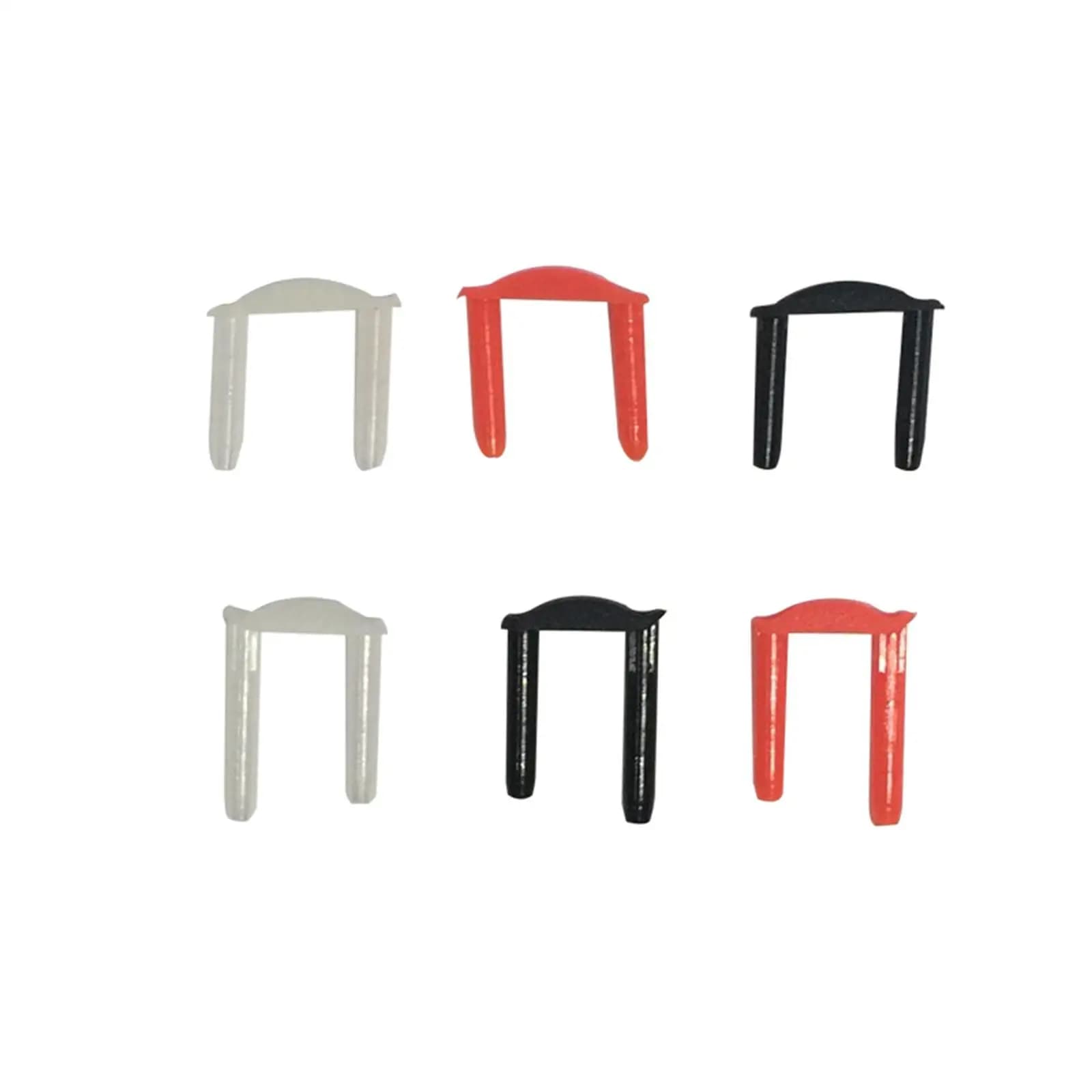 Racket Grommets Eyelets Set Nylon Tube Badminton Tennis Replacement Tools for Sports Stringing Maintenance and Repair Supplies