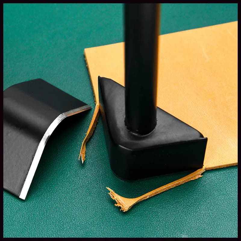 R7.5/R10 Leather Products 90° Right Angle Rounded Corner Punch DIY Leather Crafts Wallet/travel Notebook/mouse Pad Chamfer Punch