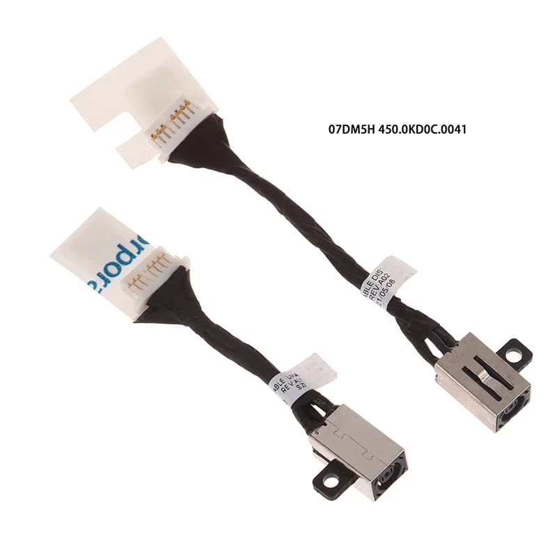 For Latitude 3410 3510 E3510 E3410 Laptop Charging Flex Cable 07DM5H 0N8R4T DC Power Jack cableHot