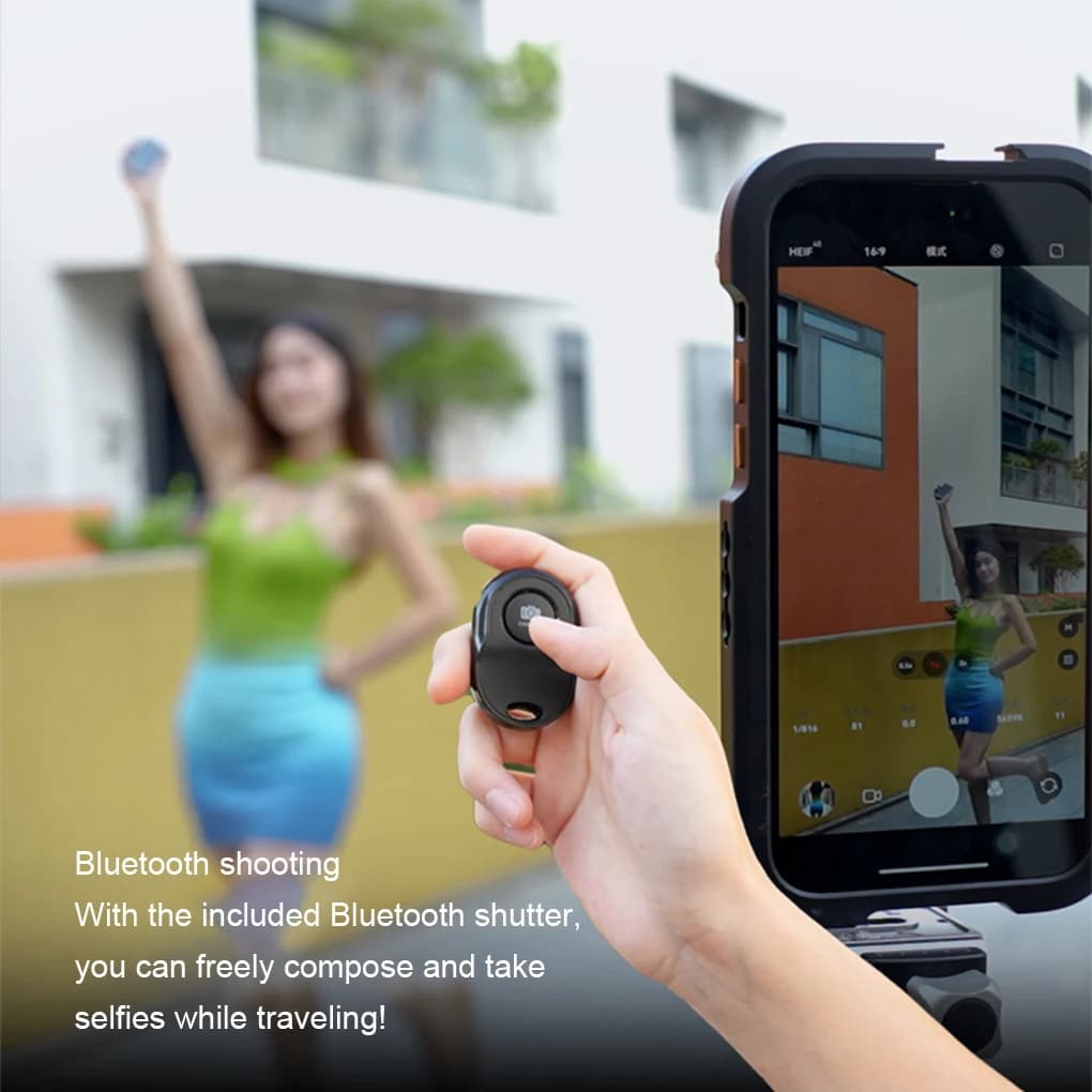Schermo per selfie magnetico wireless portatile per telefono per smartphone Fotocamera posteriore Selfie Vlog Live Stream per iPhone Android