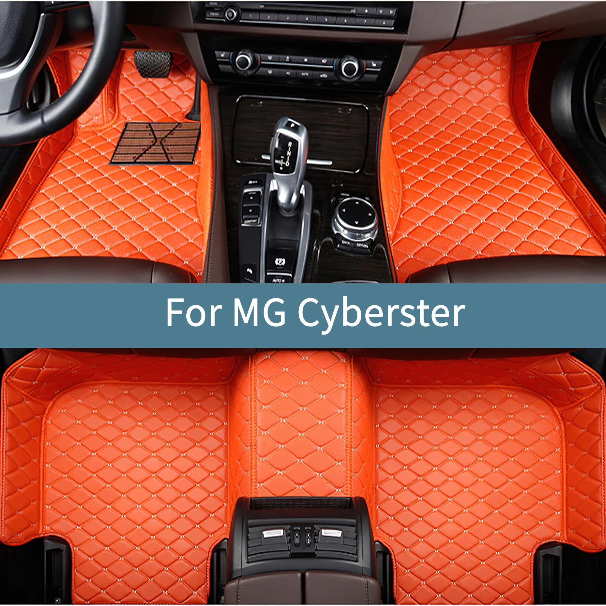 Tappetini per auto per MG Cyberster 2023 2024 2025 2026 Set completo di tappetini impermeabili per accessori auto
