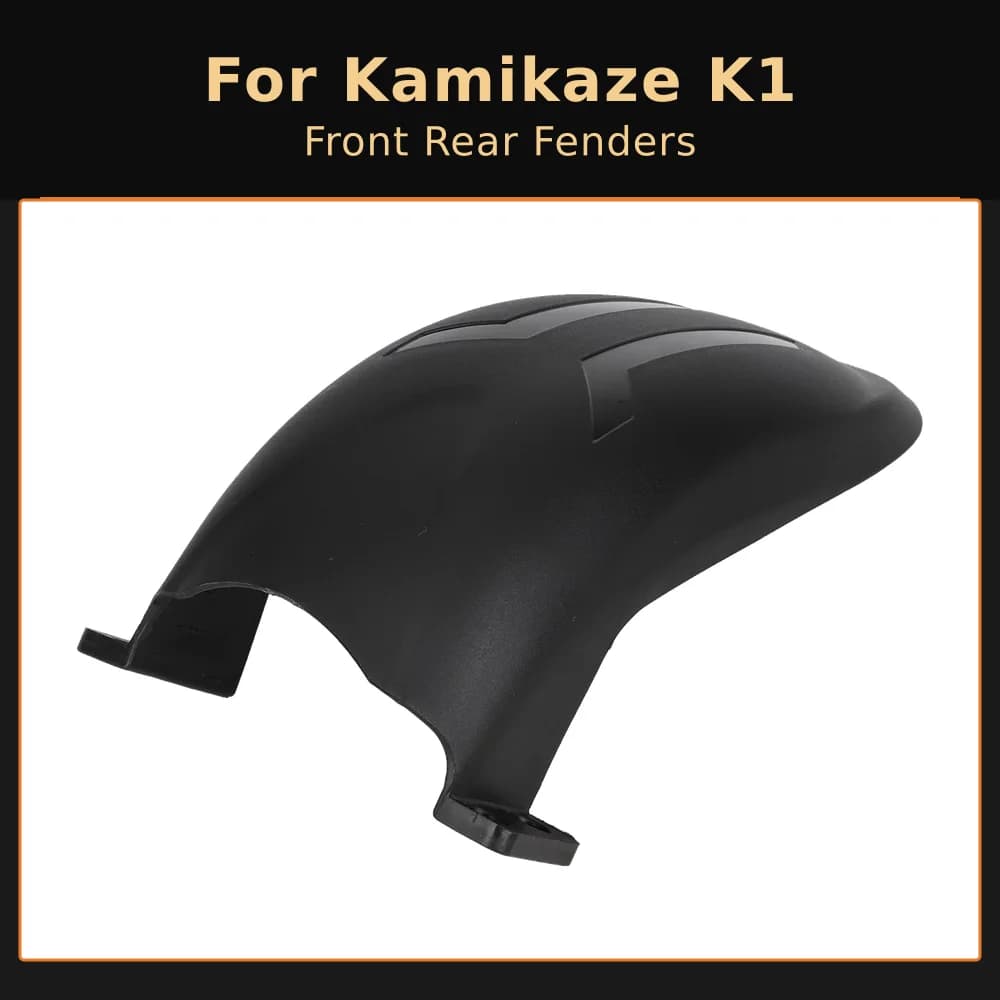 Front Rear Fenders for Kamikaze K1 Electric Scooter Splash & Mud Guard Anti-Aging Wear-Resistant Mudguard Replacement Part
