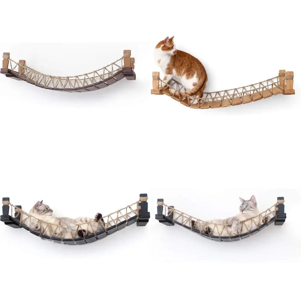 Torre dell'albero giocattolo per gatti da gioco e lounge a parete: alternativa alle alberi tradizionali per gatti per animali domestici