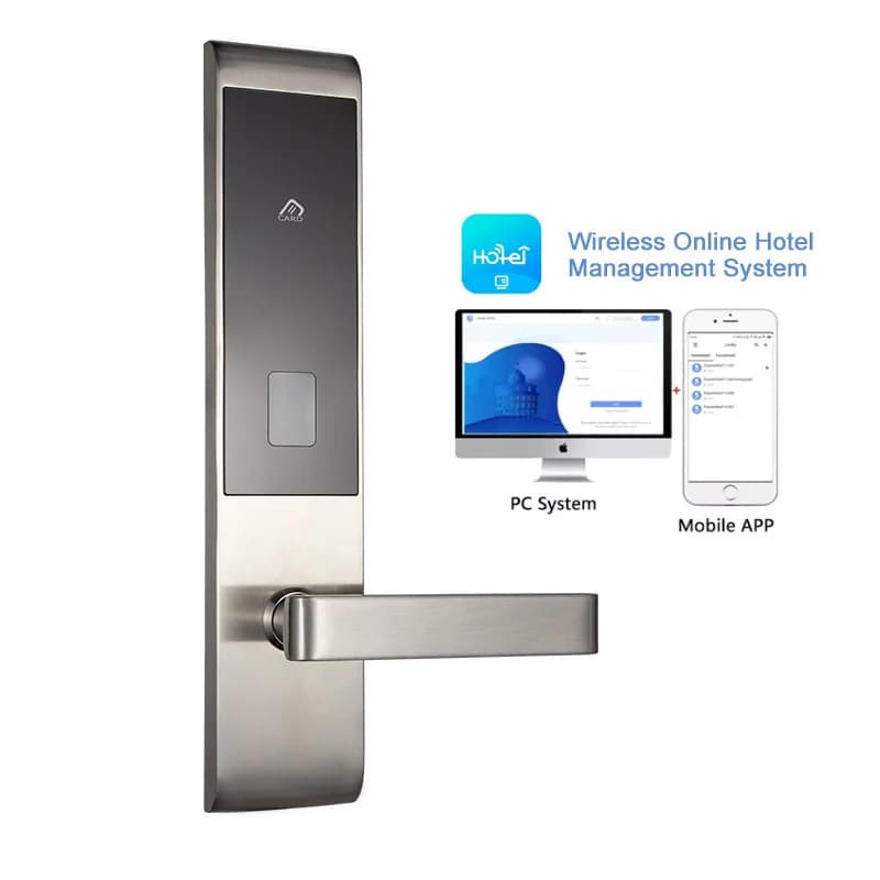 TTHotel Online Hotel Room Electronic lock management system Support Smart Phone App Unlock for Airbnb