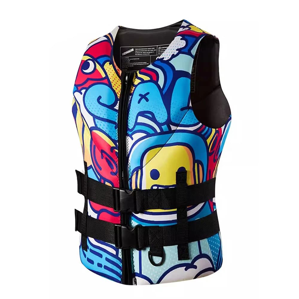 Giubbotto di salvataggio Kayak adulti giubbotto di salvataggio gilet da Surf barche a motore da sci Wakeboard zattera di salvataggio gilet da barca nuoto pesca Drift giubbotto di salvataggio