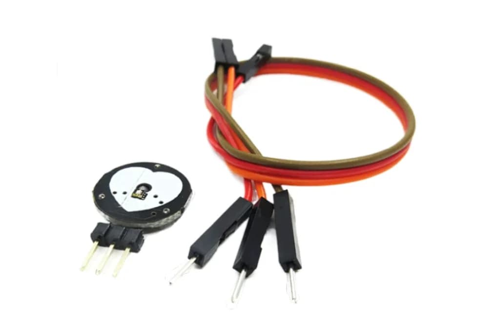 Pulse Sensor - Pulse/Heart Rate Sensor for Open Source Hardware Development, Arduino Compatible