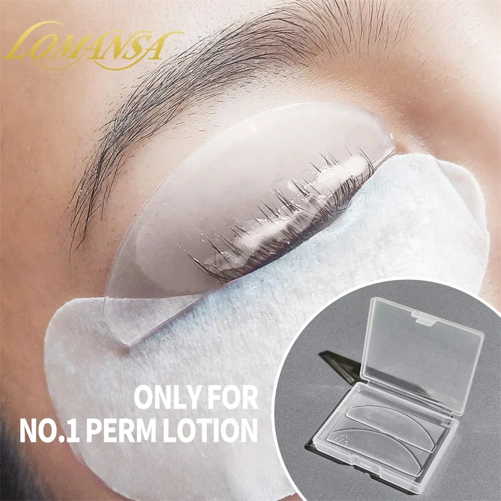 Lomansa Korea 1 Paio Reusable in Silicone Eyelashes Eyelashes Chest Lash Awesome Pad Folder Lash Lift Tools