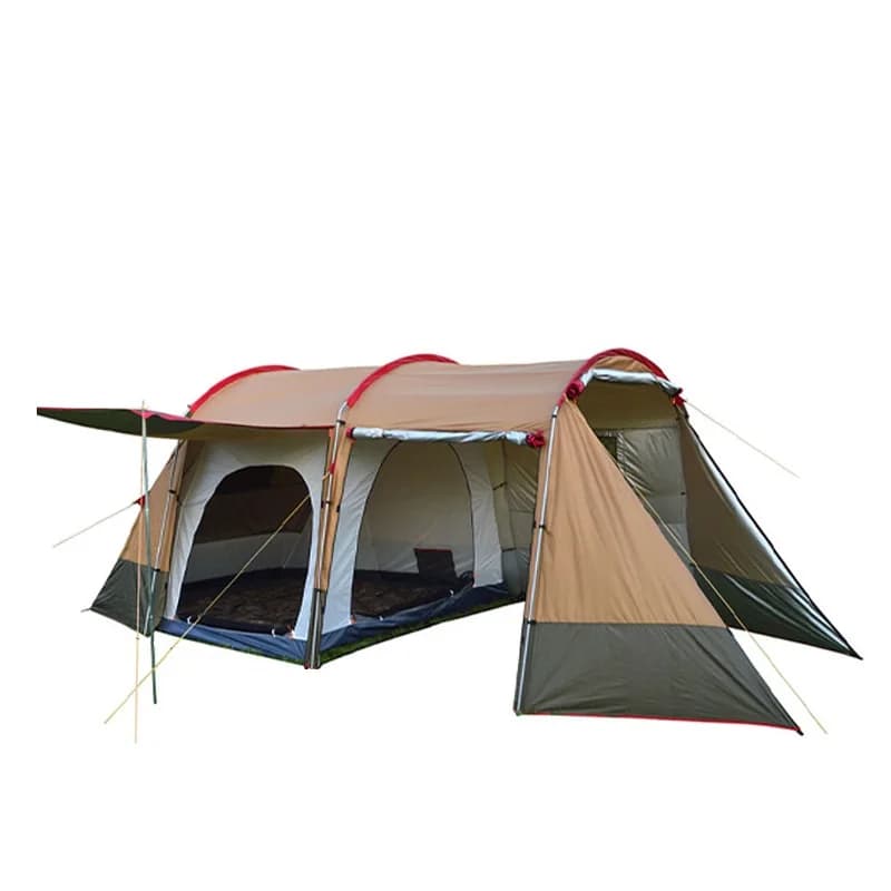 Il produttore vende direttamente la tenda da campeggio per il tempo libero all'aperto con due camere da letto Tenda da spiaggia per 3-4 persone