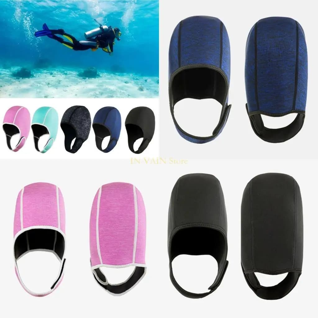 M5tc Hood Hood Wetsuit Wetsuit Dive-Cap 2 mm Surfing Thermal hood for water sports