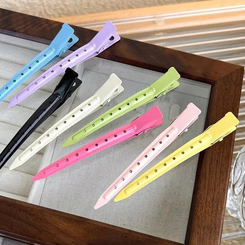 Set di 10 fermagli per capelli da donna, accessori per capelli all'ingrosso, fermagli colorati Kawaii per lavaggio viso e trucco, forcine giapponesi Dopamine, copricapo