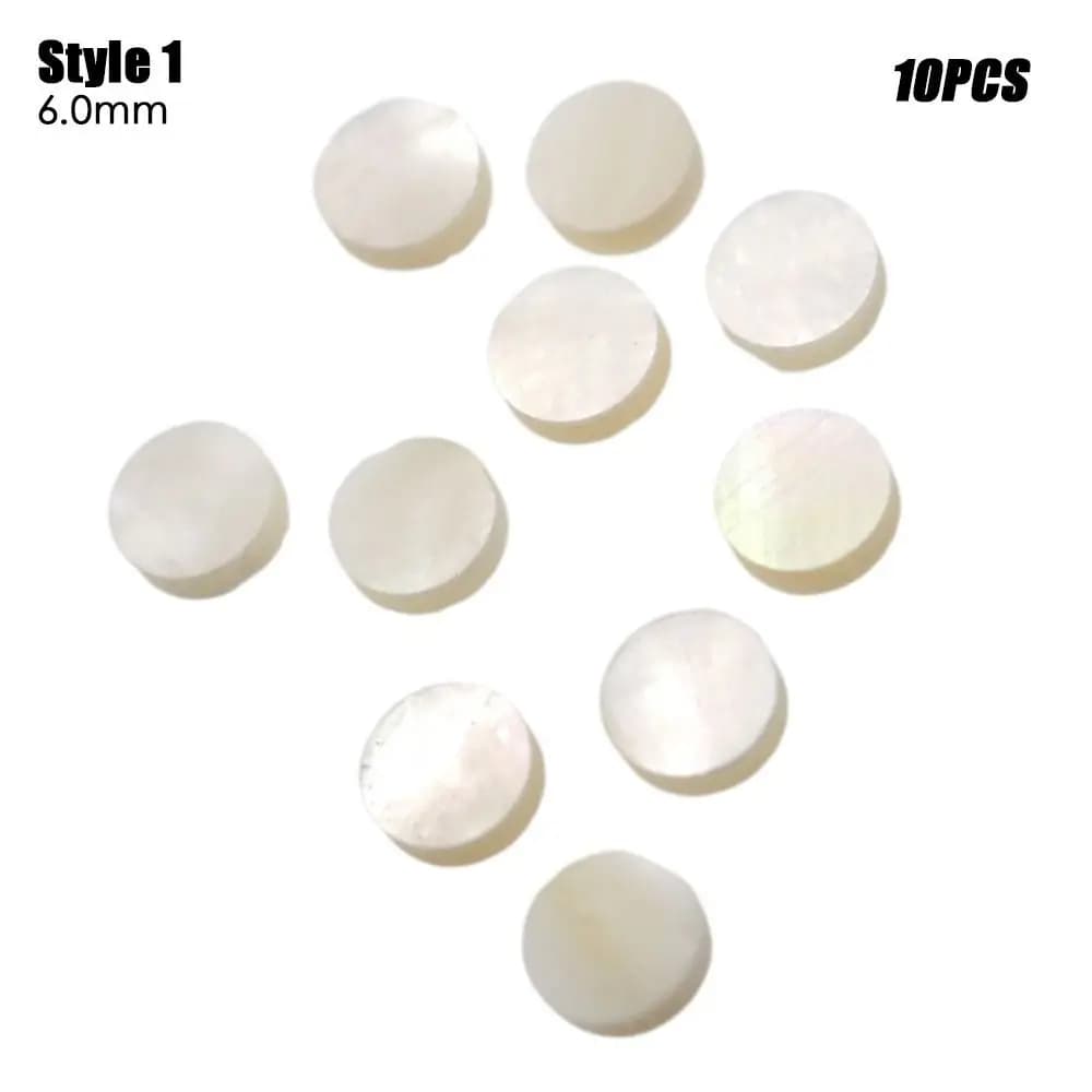 Guitar Fretboard Fingerboard for Ukulele Acoustic Punctuation Point Pearl Shell Dots Abalone Dots Abalone Inlay Dots