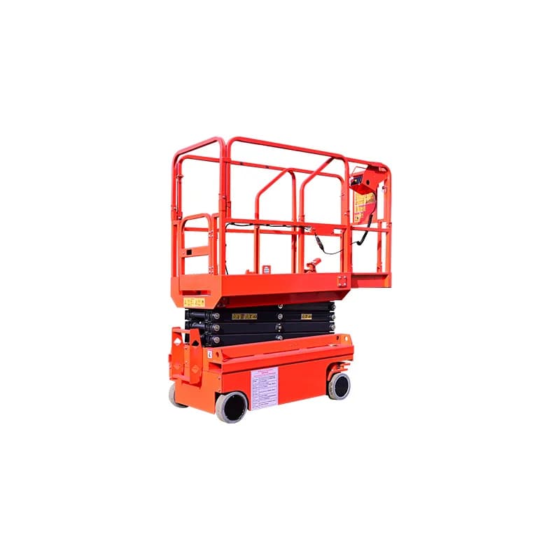 Mini piattaforma di lavoro per ascensore semovente 3m 4m 5m Ascensore a forbice con capacità di 300 kg Piccolo sollevatore a batteria