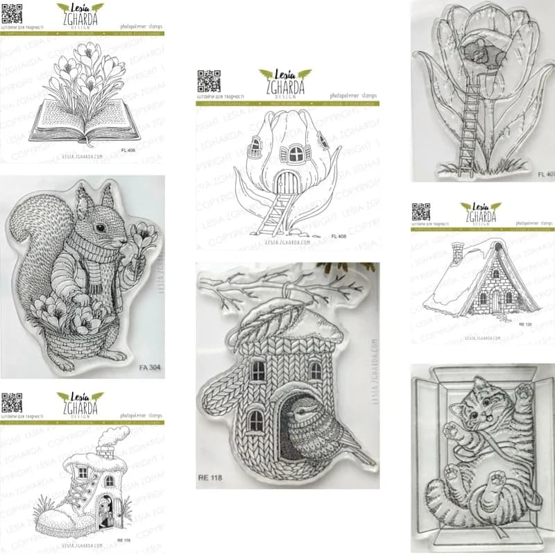 Transparent Silicone Stamps with Topolino Sleeping in a Tulip for Scrapbooking, Bullet Journal, Supplies for Crafts, Stamps for Photo Albums and Tickets 2026