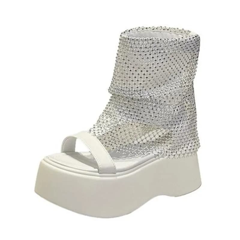 Nuovi Sandali Donna 2026: Stivaletti Bassi Traspiranti con Plateau, Scarpe Sportive Estive Open Toe, Sneaker Casual e Ciabatte alla Caviglia