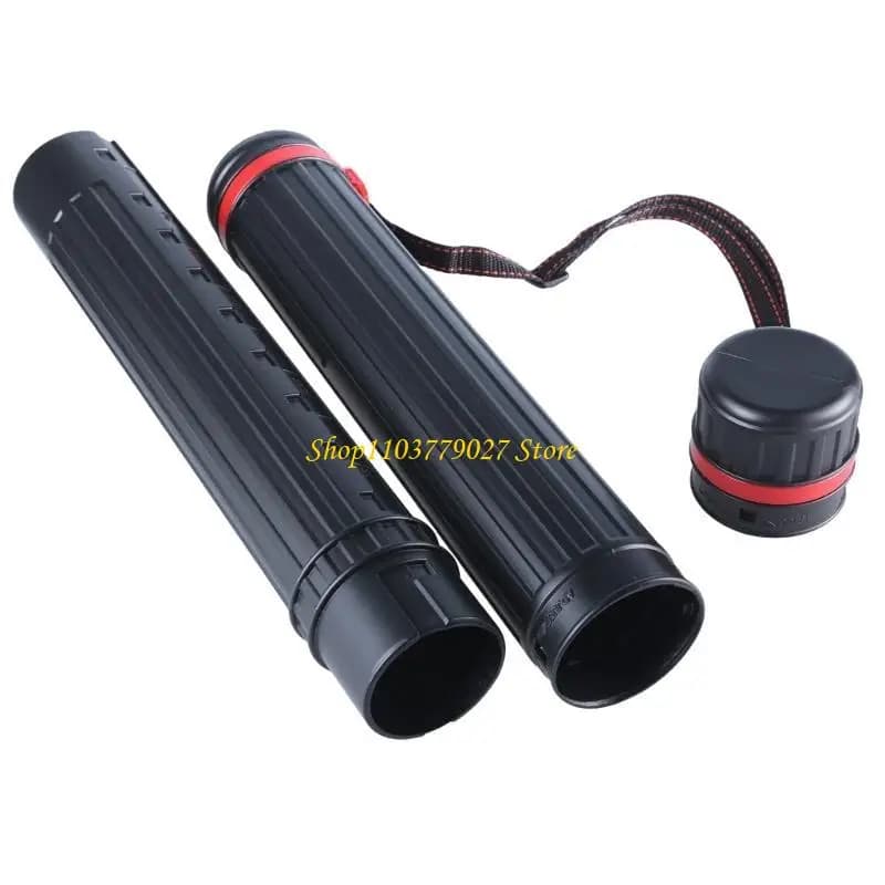 Telescopic Document Storage Tube Retractable Organization for Case Supplies for Children Adults Camping Easy to Carry
