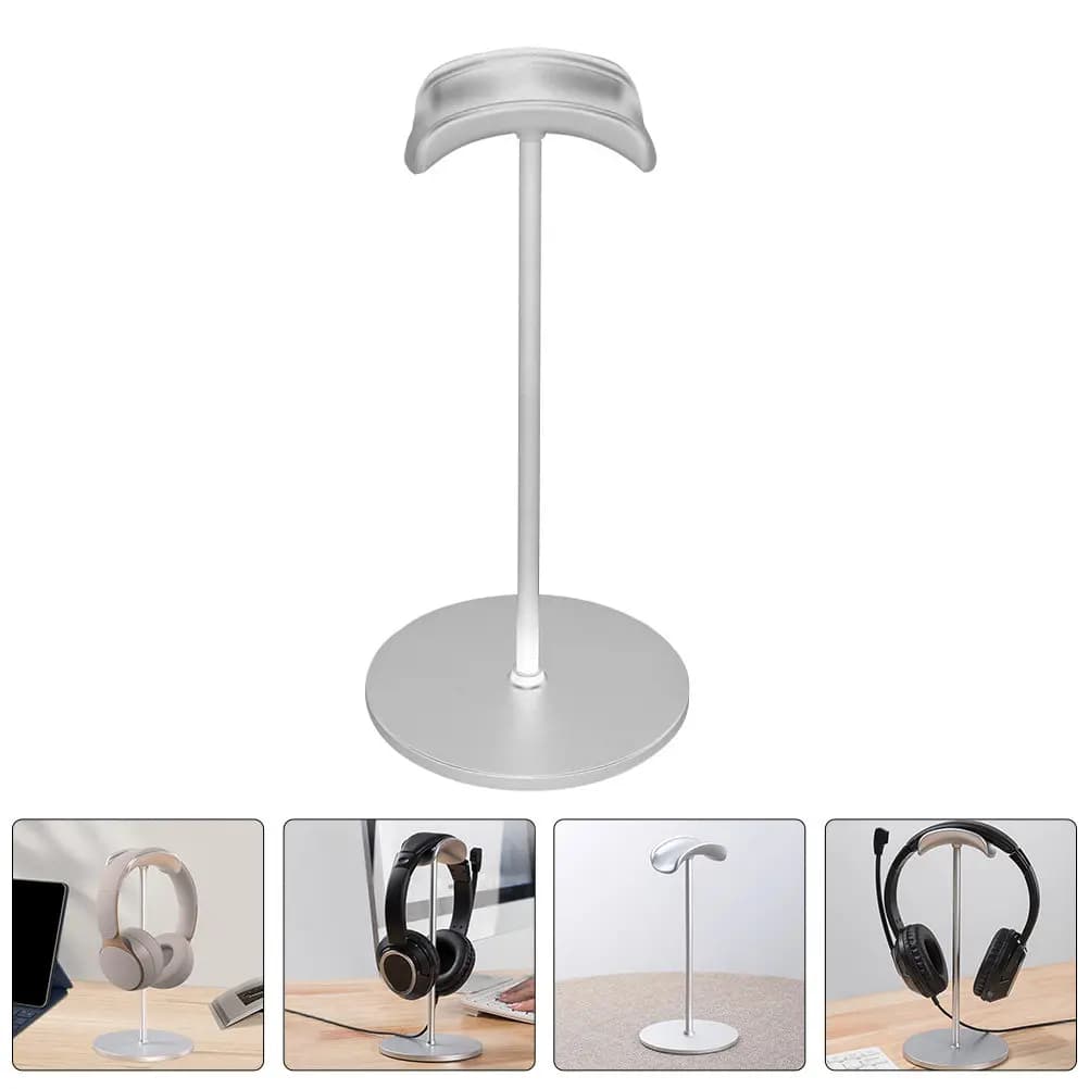 Supporto per Cuffie da Scrivania, Stand per Cuffie da Gaming in Alluminio, Gancio per Cuffie da Tavolo