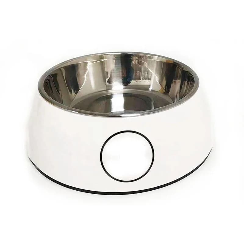 Ciotola per cani Ciotola per animali domestici in melamina Alimentatore per alimenti Acqua potabile Logo di design per cani Accessori per animali domestici