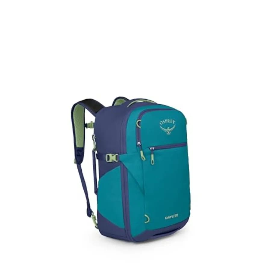 Daylite Carry-On Travel Pack 35L - Light polyester travel backpack with elegant black finish and compact design