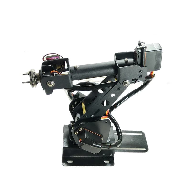 Robot Arm 6 DOF Industrial Robot Arm ABB with Digital Metal Servings for 16 Ways for Robot Arduino Robot Programmable DIY Kit