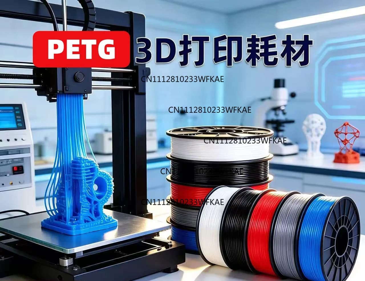 3D printing consumables PETG wire suitable for Tuozhu printer materials