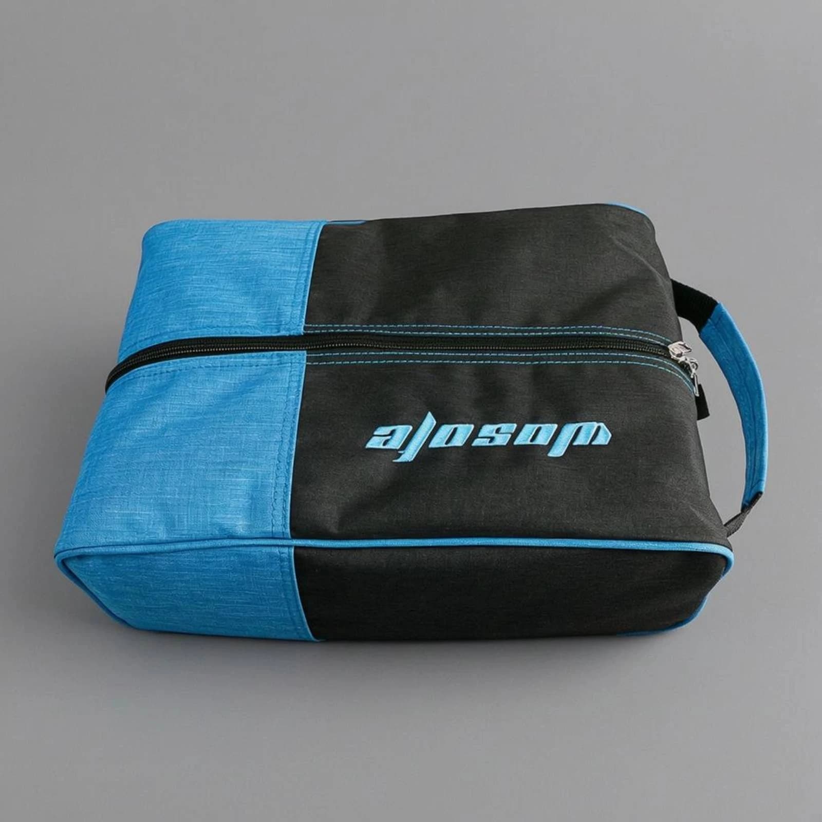 Golf Shoe Storage Bag Soft-Sided Golf Shoe Bag Top Handle Front Pocket
