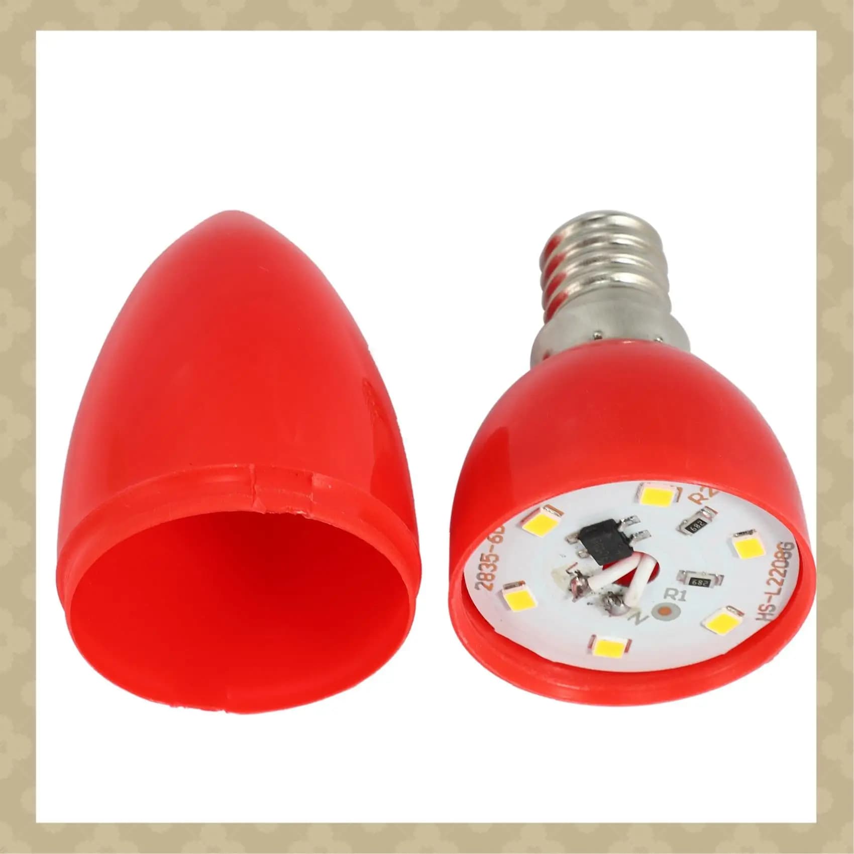 AB45 4X LED Candle Light Candle Lights Red Lamp of fortune God lights Energy-saving candle lights, E14