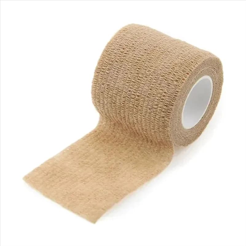 Nastro elastico autoadesivo sportivo per supporto ginocchio, dita, caviglia, palmo, spalla 5 cm x 4,5 m