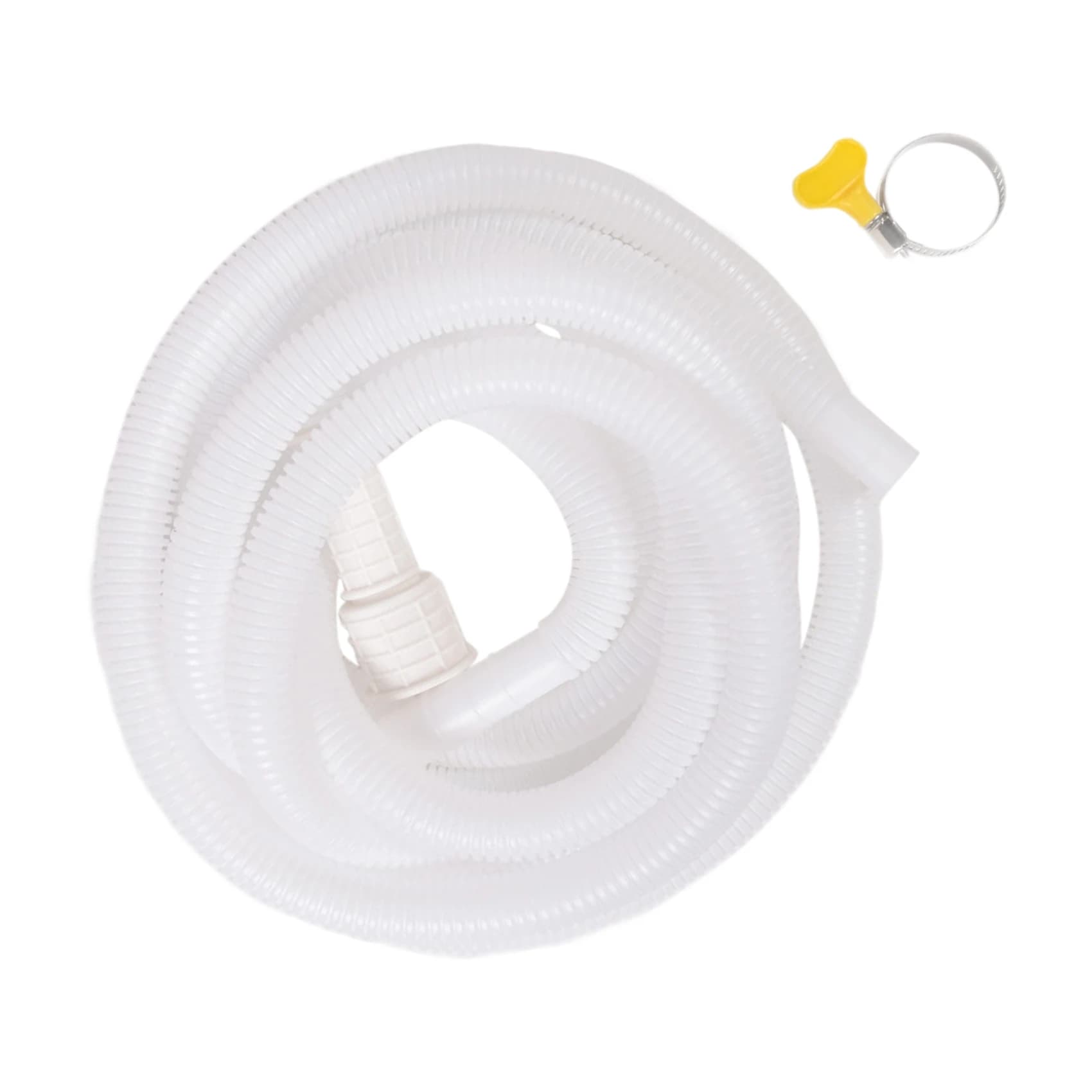 A55X-Dehumidifier Drain Hose, 13Ft Flexible Drain Hose With Cuttable Rubber Adapter And Connect Clamp, Hose Replacement