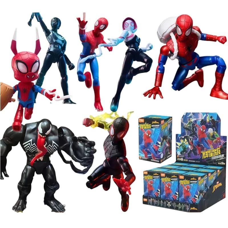 Blokees Iron Man Blind Box Series Mark46 Hulk Mark6 Modellino da Assemblare Anime Figure Articolate Giocattoli per Bambini Regali di Compleanno