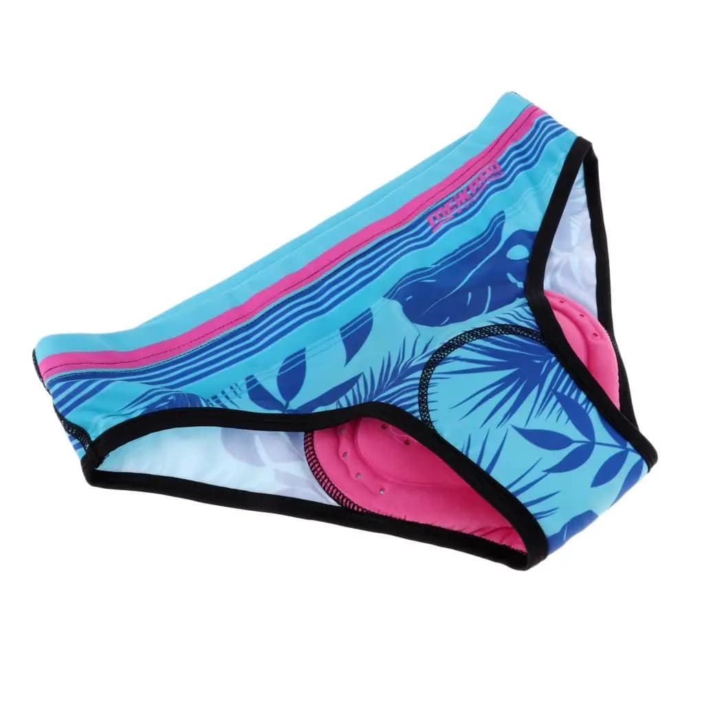 Women Padded Bike Underpants Soft Cycling Briefs Quick Dry Gear Bicycle Shorts for Road MTB Long Ride Comfort