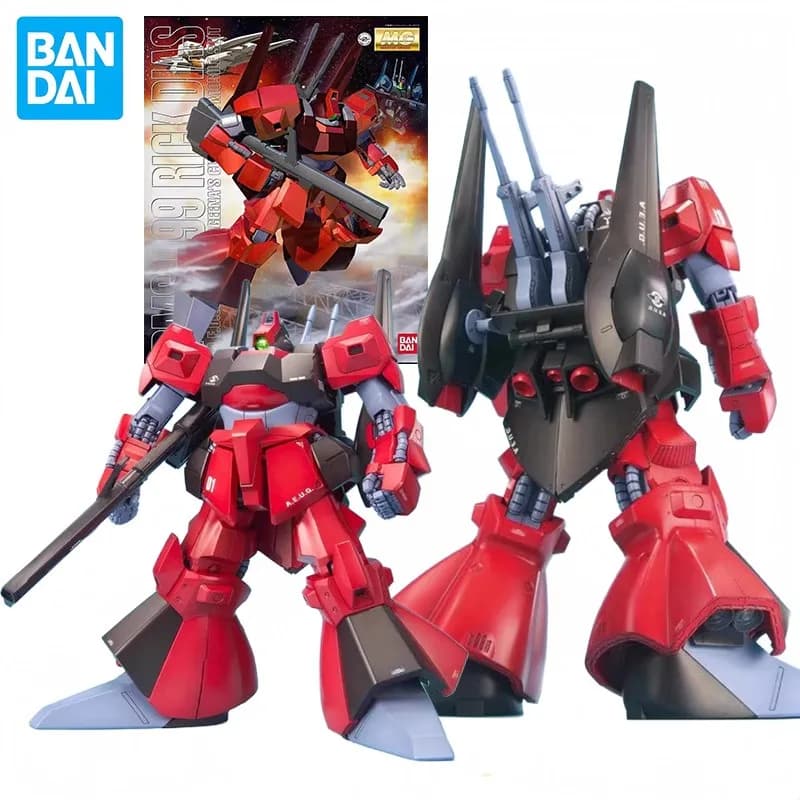 In Stock Bandai MG 1/100 MSA-099 Rick Dias Liki Dias Gundam UC MS Assembly Model Kit Action Figure Collectible Anime Gift