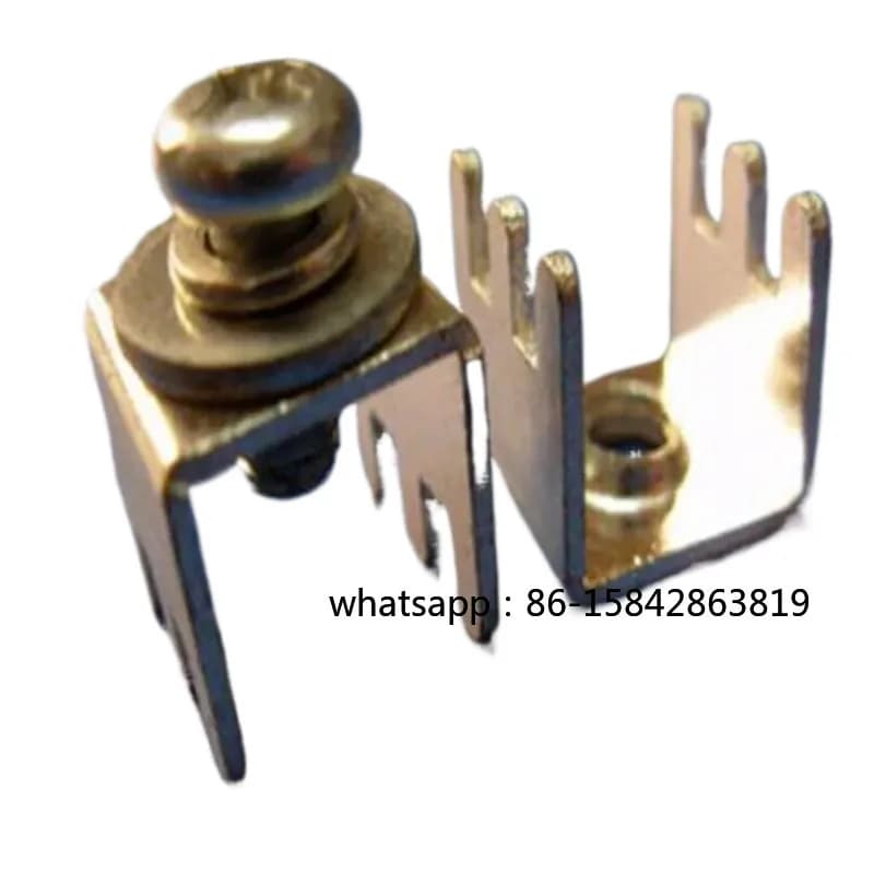 100 pz. terminali a 4 pin per PCB, colonna di cablaggio per circuiti stampati, terminali hardware da 6 piedi per schede PC, vite M4