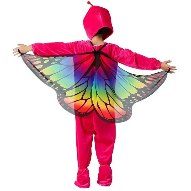 NewNew Bambini Pantomime Caterpillar Stage Butterfly Bambini Costume Cosplay Ragazzo e Ragazza Caterpillar In Butterfly Suits2025