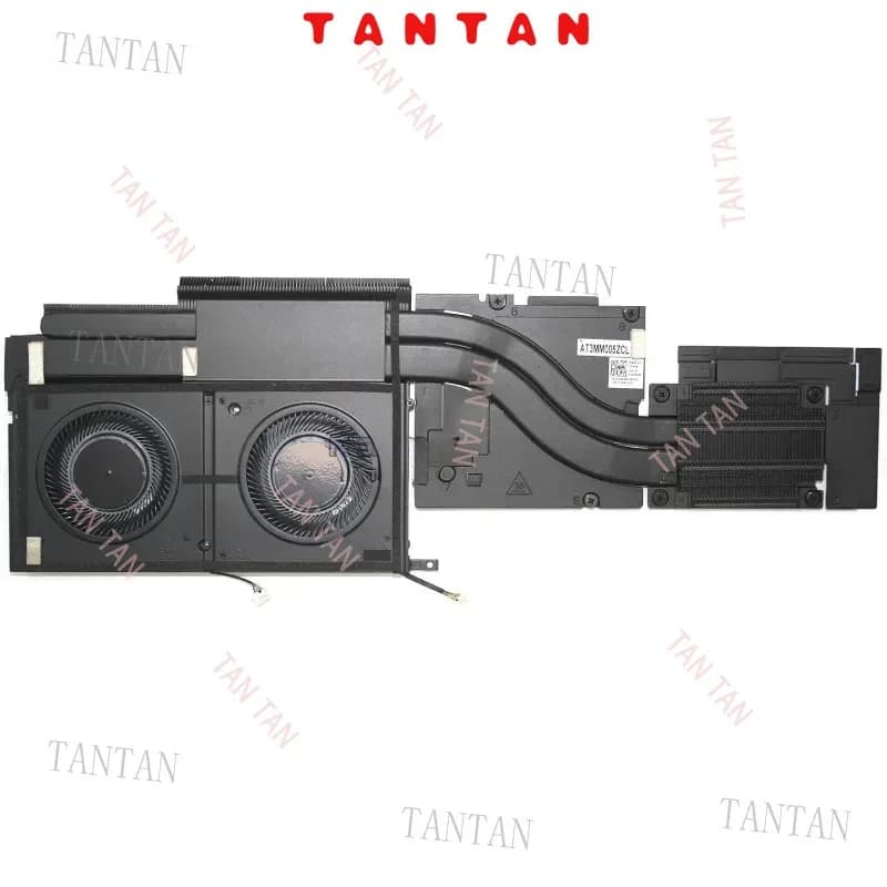 WYORESY 028WXW 0MFWHG 28WXW MFWHG Nuovo per Precision 7670 M7670 A5500 CPU GPU Cooler Ventola del dissipatore di calore HAO
