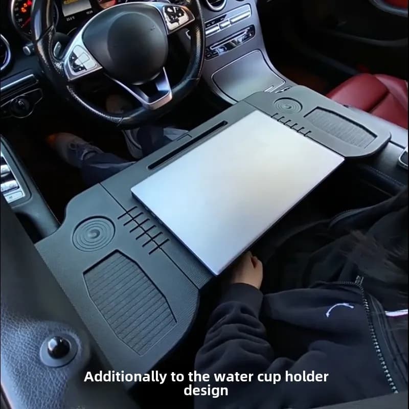 Car Tray for Tesla Model 3 Model Y Food & Beverage Tray Support for Laptop Car Wheel Desk Office Tool
