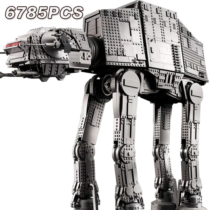 2026 MEW Grande Modello MOC AT-AT da 6785 Pezzi, Decorazione per la Casa, Compatibile con LEGO, Regalo per Bambini e Adulti