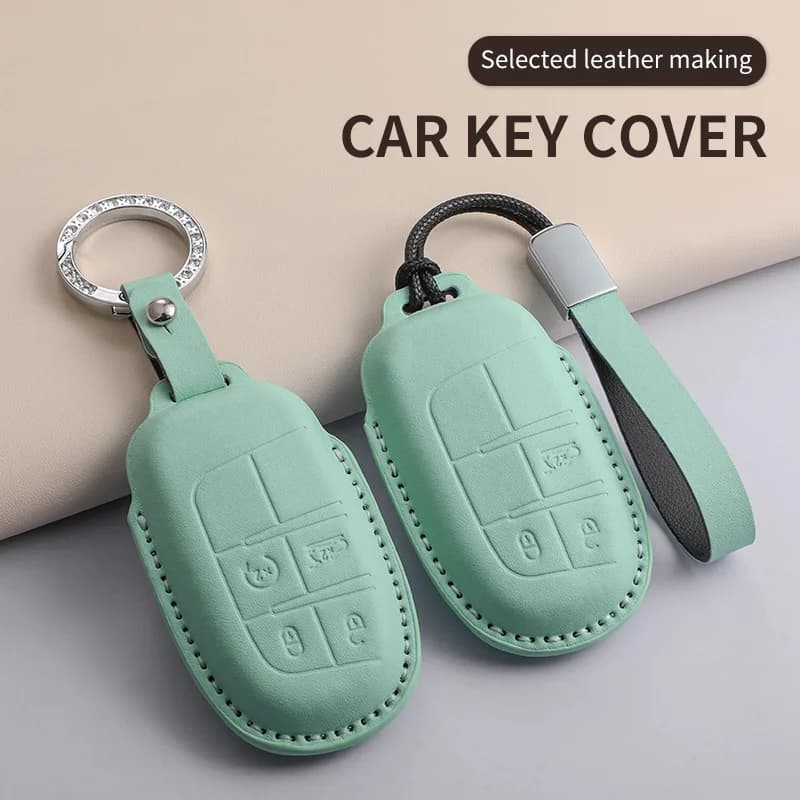Per Jeep Chrysler 300 200 Cherokee Wrangler Compass Renegade Fiat 500X: Accessori Coprichiave Anti-Graffio per Auto