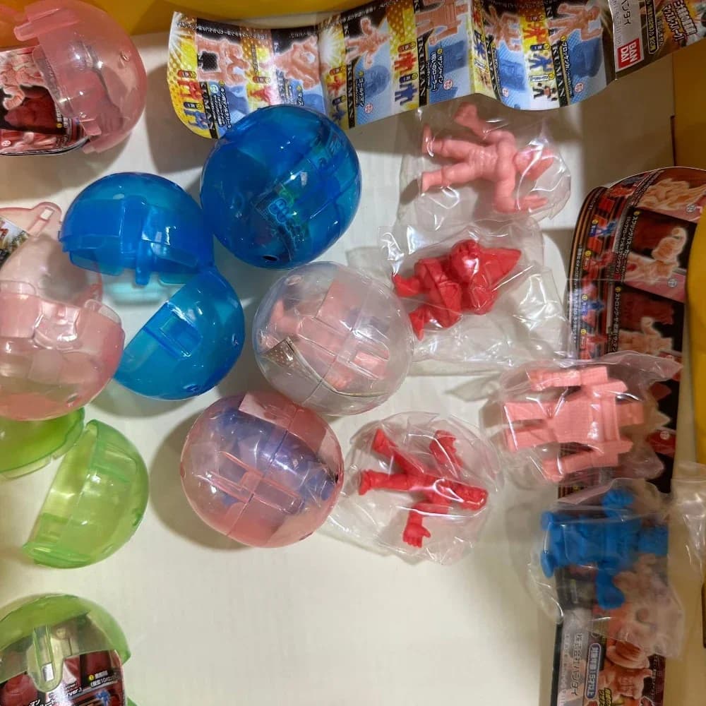 Giocattoli in Capsule Gacha, Anime Giapponese Kinnikuman, Personaggio in Plastilina che Lotta, Figura da Collezione di Lotta Sumo, Regalo per Bambini