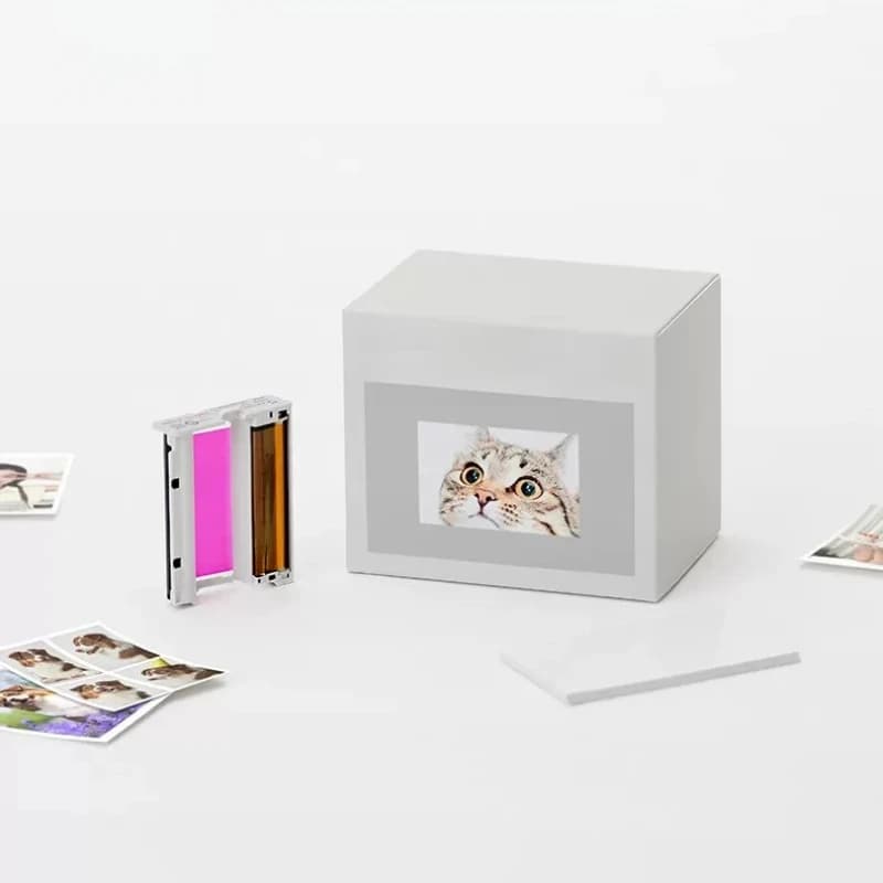 Mijia Portable Dye-Sublimation Photo Paper 50/100 Sheets 3 inch Mi Print Paper For Xiaomi Pocket Photo Printer Pro