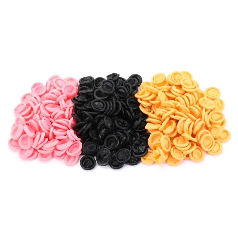 100/300PCS Non-slip Nail Art Tool Latex Finger Cover Rubber Gloves Fingertips Protector Gloves Finger Cots