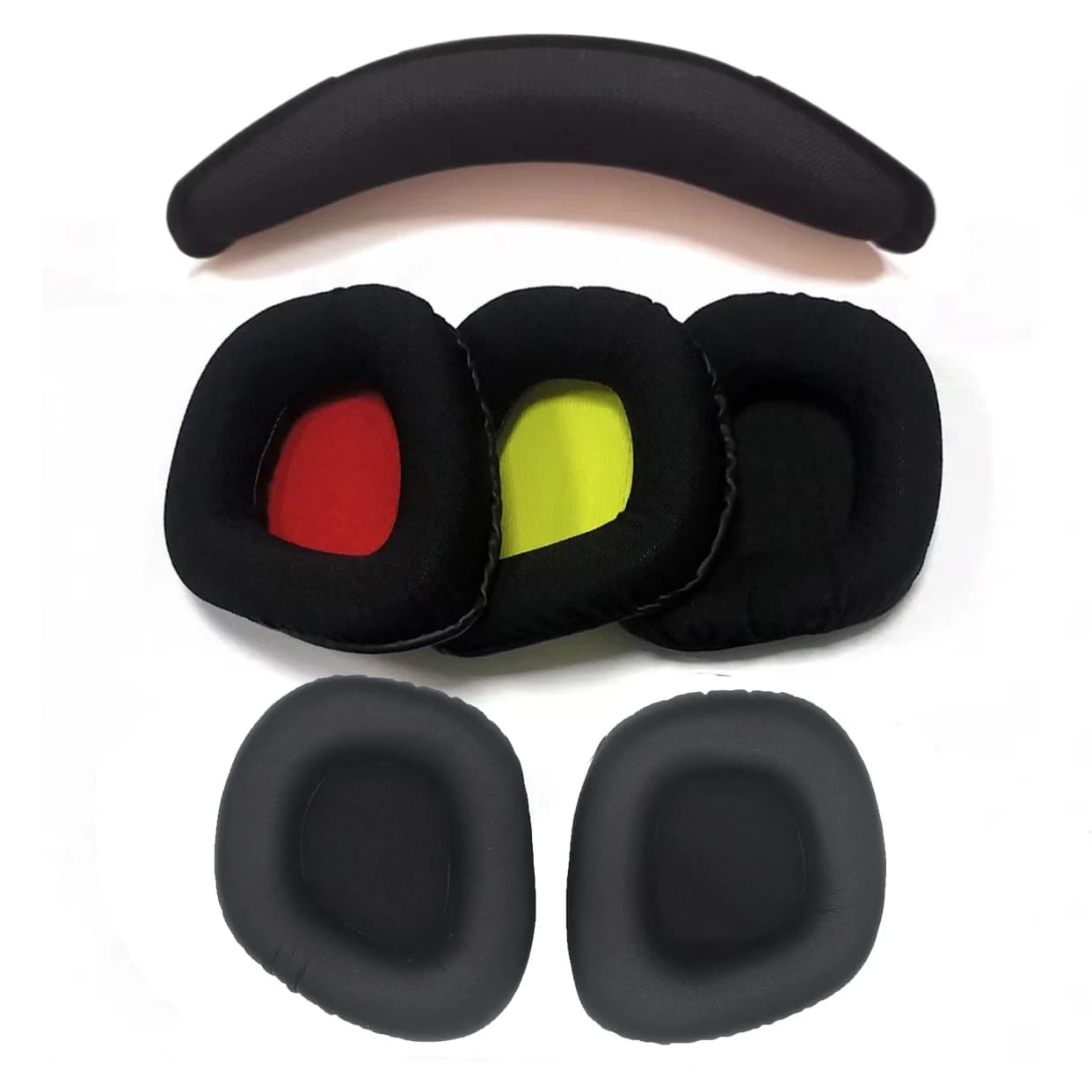 Memory foam ear pads pillow lining for Corsair Void RGB Elite wireless ear pads rgb ear pads