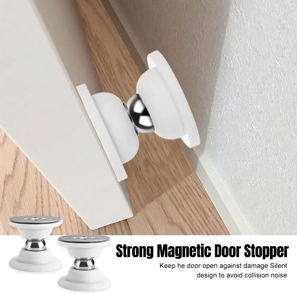 Fermo Magnetico Universale per Porte, Blocco di Sicurezza per Camper, Roulotte, Motorhome, Caravan, Barca, Rimorchio