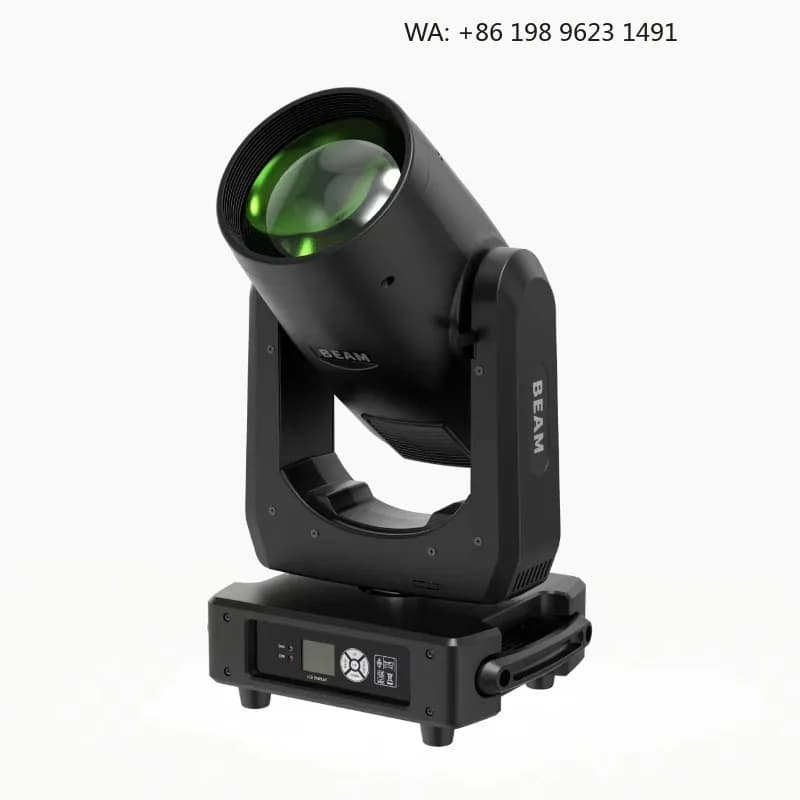 480W Rainbow Moving Head Beam Light Dynamic Color Stage Lamp for Concert DJ Club Live Entertainment Events
