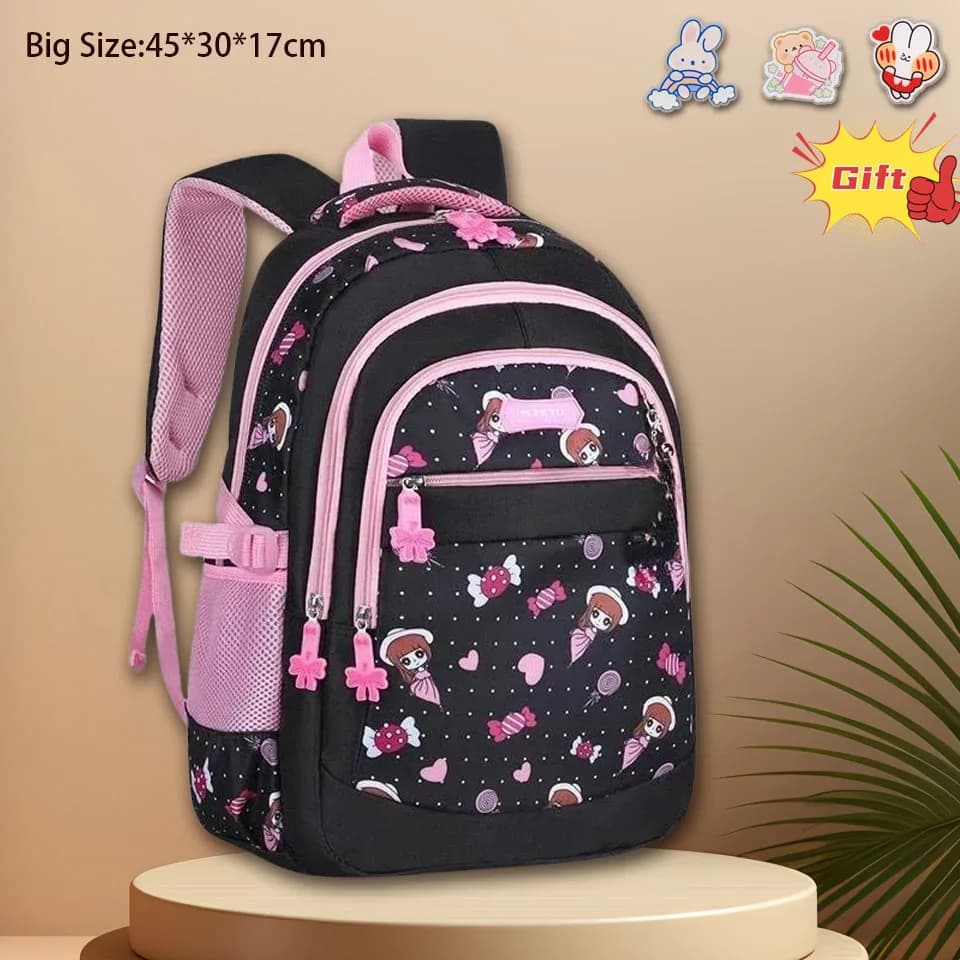 Versione coreana Arco Impermeabile Leggero Protezione della colonna vertebrale Zaino resistente allo sporco Zaino da scuola Ciondolo per consegna