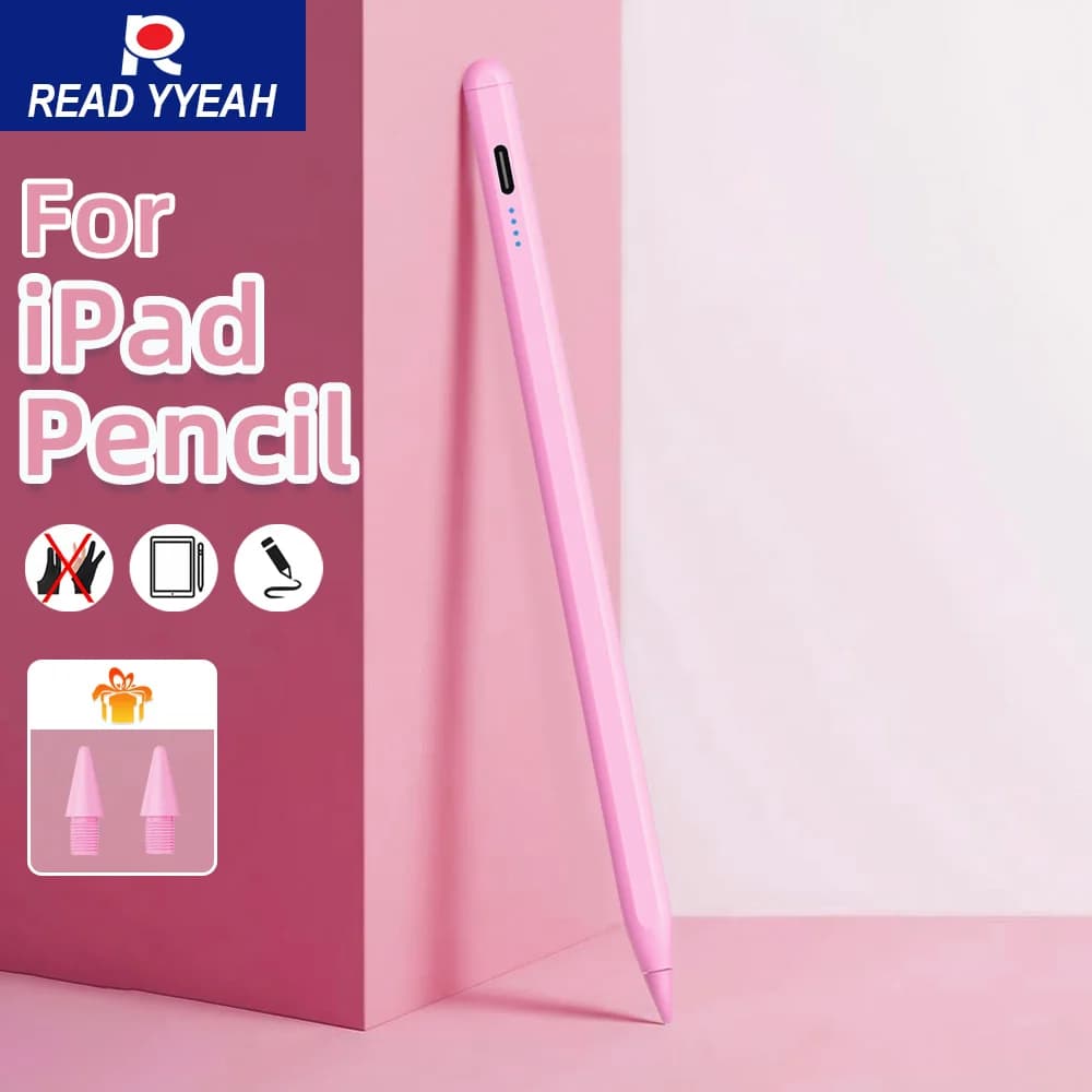 Penna Stylus 2026 per Apple Pencil con rilevamento del palmo per iPad Air M2 Pro 13 Pro 12.9 10 Gen 7th 8th 9th 10.2